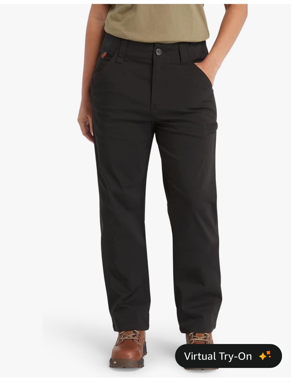 NWT Timberland Pro Women's Morphix Athletic Fit 5 pocket pant. Size 8